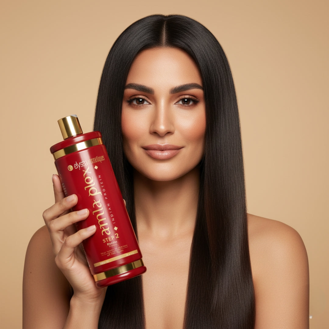 Indian Amla Plex Professional Smoothing Kit 2x1L + PCA Hair Treatment 200ml